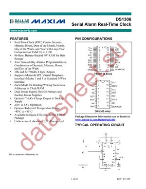 DS1306+ datasheet  